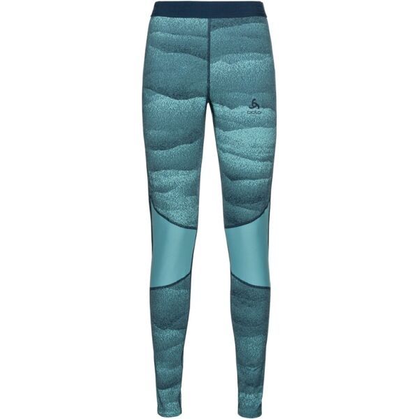 Odlo Odlo BL BOTTOM LONG WHISTLER ECO Дамски функционални панталони, синьо, размер S
