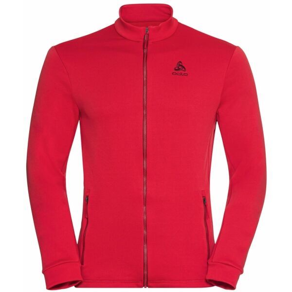 Odlo Odlo MID LAYER FULL ZIP BERRA Мъжки суитшърт, червено, размер XXL