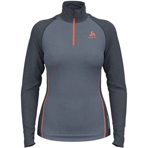 Odlo Odlo PERFORMANCE WOOL 150 Дамска термо блуза, тъмносиво, размер