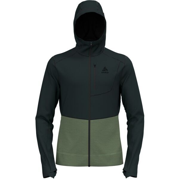 Odlo Odlo PERFORMANCE WOOL X-WARM HOODY Мъжки суитшърт, черно, размер