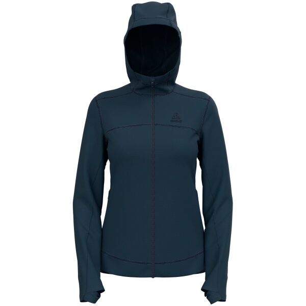 Odlo Odlo PERFORMANCE WOOL X-WARM HOODY Мъжки суитшърт, тъмносин, размер