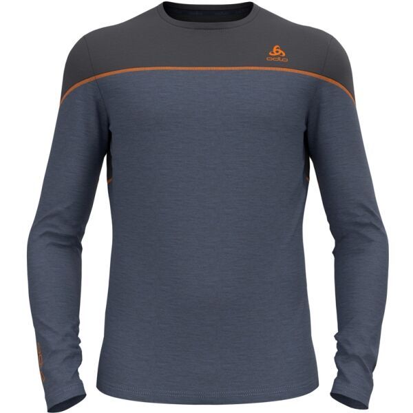 Odlo Odlo REVELSTOKE PERFORMANCE WOOL 150 Мъжка термо тениска, тъмносиво, размер