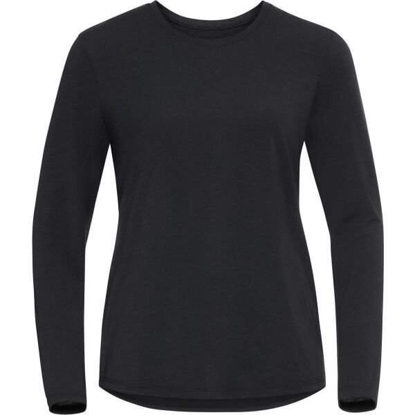Odlo Odlo T-SHIRT CREW NECK L/S HALDEN Дамска блуза, черно, размер
