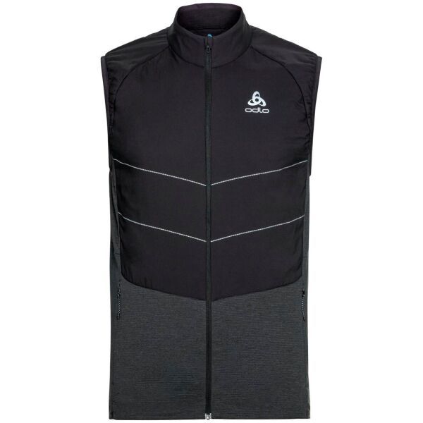 Odlo Odlo VEST RUN EASY S-THERMIC Мъжки елек за бягане, черно, размер
