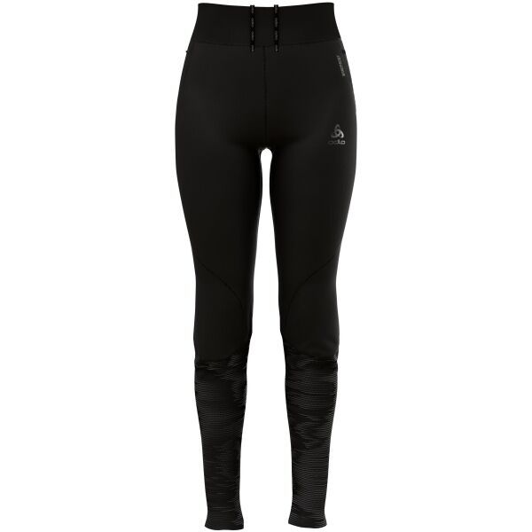 Odlo Odlo W ZEROWEIGHT WARM REFLECTIVE TIGHTS Дамски клин за бягане, черно, размер