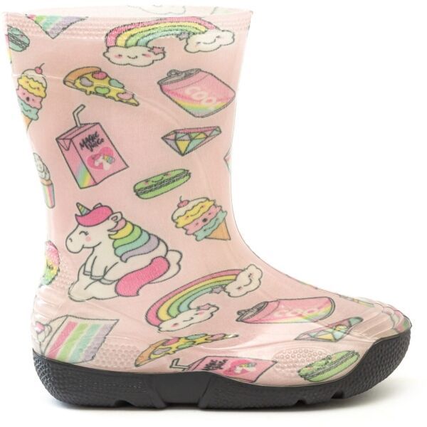Oldcom Oldcom CARTOON JEDNOROŽEC Детски ботуши, розово, размер