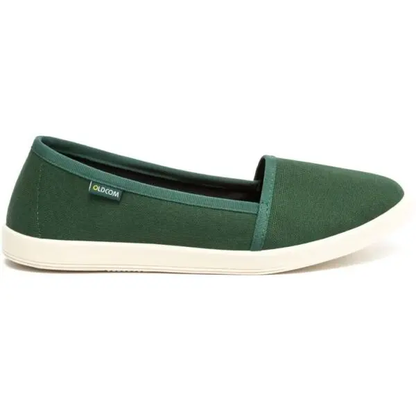 Oldcom Oldcom ESPADRILKY CANVAS Дамски памучни еспадрили, зелено, размер