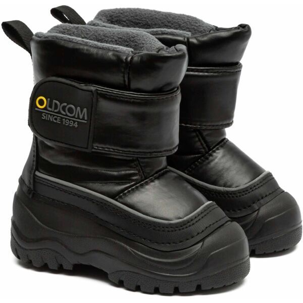 Oldcom Oldcom FLUFFY Детски зимни ботуши, черно, размер