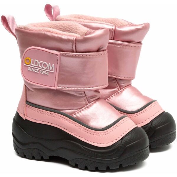 Oldcom Oldcom FLUFFY Детски зимни ботуши, розово, размер