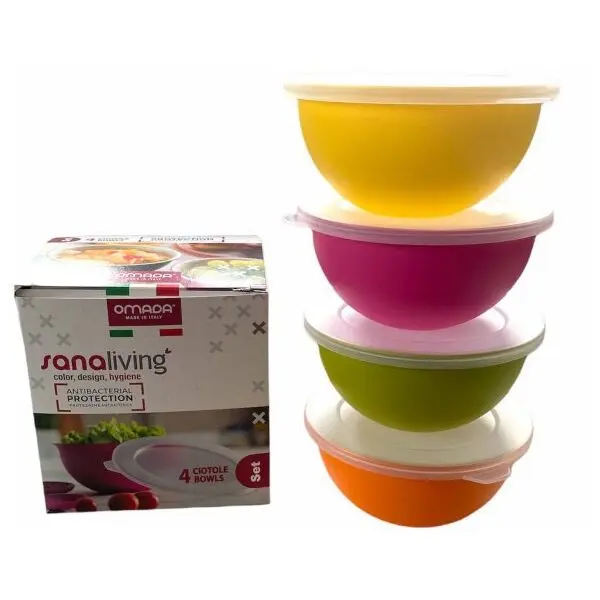 OMADA OMADA SANALIVING BOWLS SET Комплект купи, микс, размер