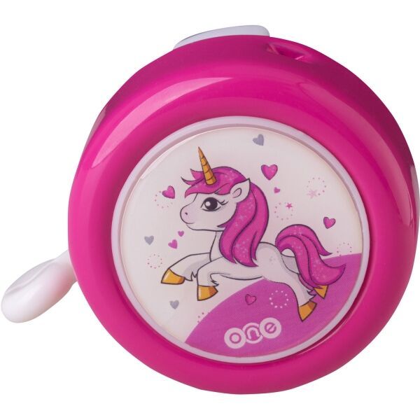 One One ZOO Звънец за колело, розово, размер os