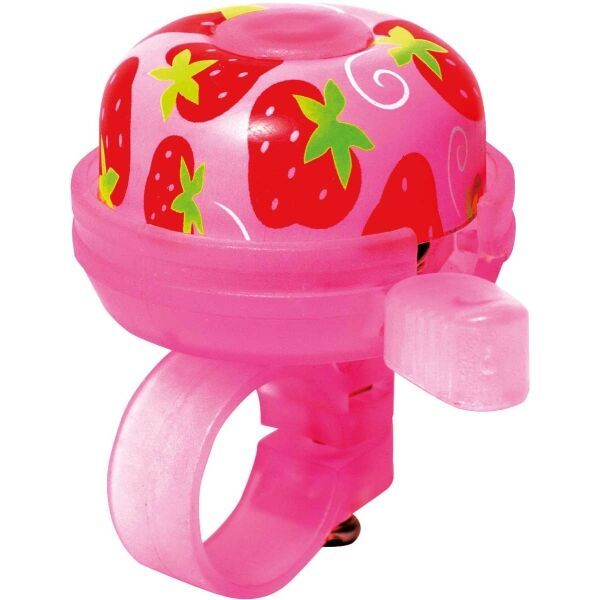 One One PLAY Детски звънец за велосипед, розово, размер