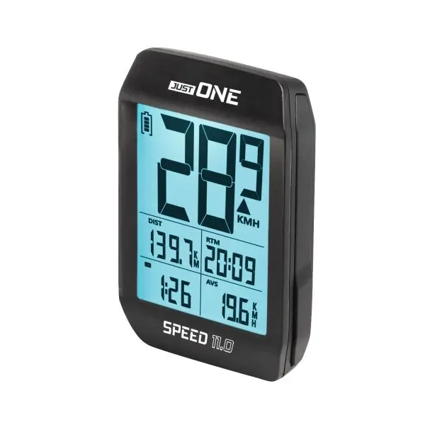 One One SPEED 11.0 Жичен велокомпютър, черно, размер