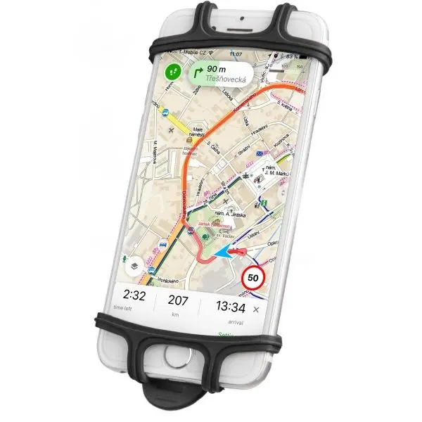 One One TOUCH 5.0 Поставка за мобилен телефон, черно, размер