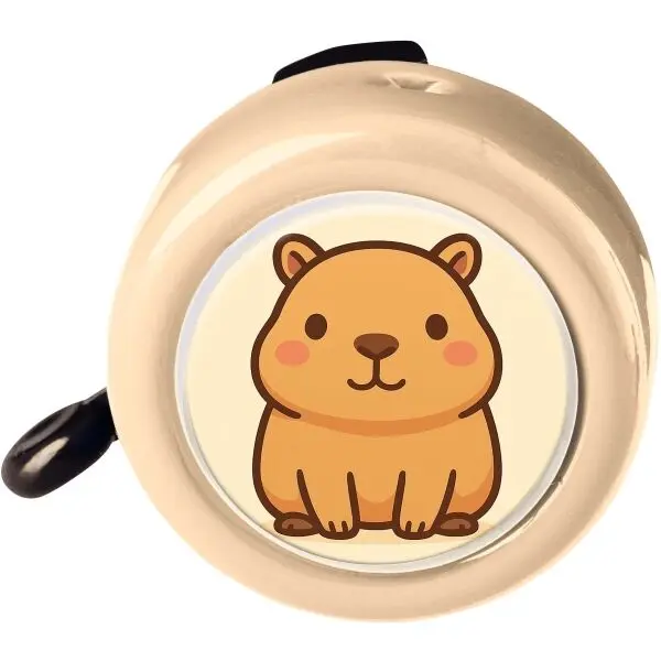 One One ZOO Детски звънец за колело, бежово, размер