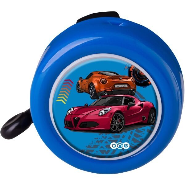 One One ZOO NEW Детски звънец за велосипед, синьо, размер