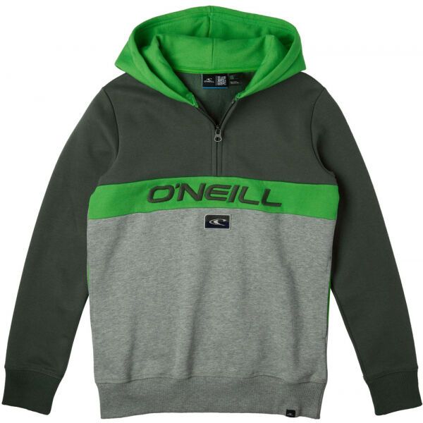 O'Neill O'Neill BLOCKED ANORAK HOODY Суитшърт за момчета, сиво, размер