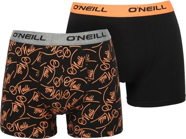 O'Neill O'Neill BOXER CRISS CROSS 2-PACK Мъжки боксерки, черно, размер XXL