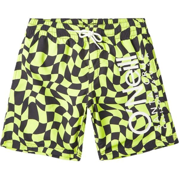 O'Neill O'Neill CALI CRAZY 14'' SWIM SHORTS Бански за момчета-шорти, светлоотразителен неон, размер