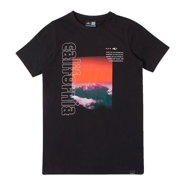 O'Neill O'Neill CALI MOUNTAINS T-SHIRT Тениска за момчета, черно, размер