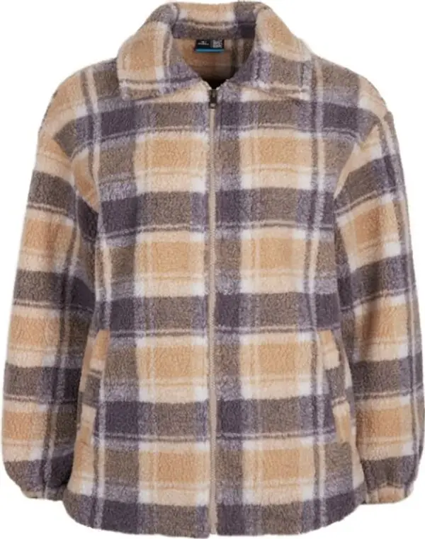 O'Neill O'Neill CHECK FZ FLEECE JACKET Дамско яке, бежово, размер