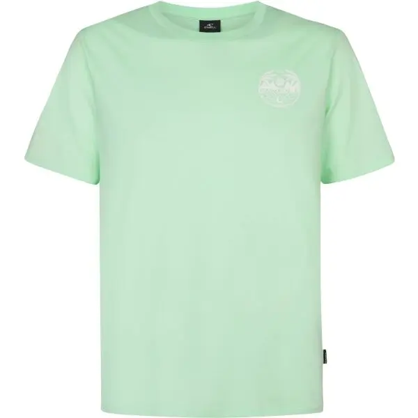 O'Neill O'Neill CHEST PRINT Мъжка тениска, светло-зелено, размер