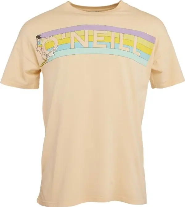 O'Neill O'Neill CONNECTIVE GRAPHIC LONG TSHIRT Дамска тениска, бежово, размер
