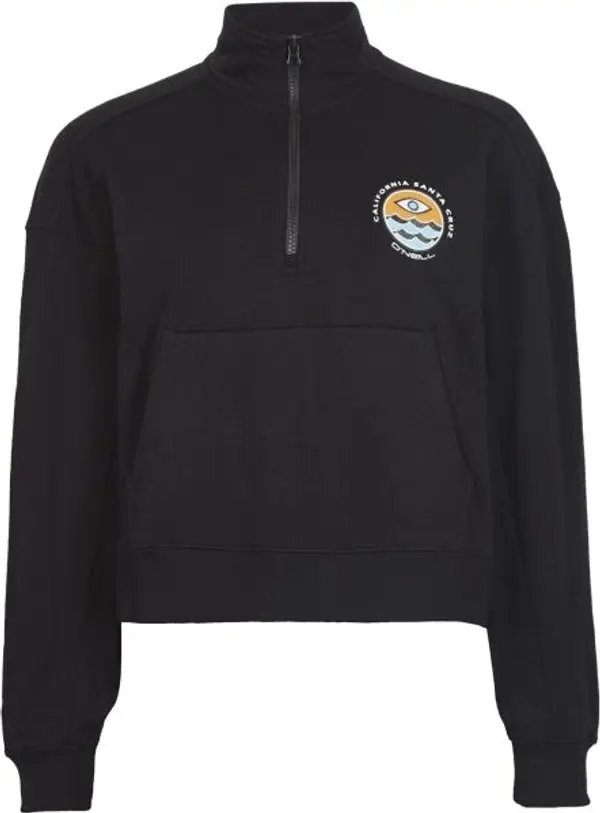 O'Neill O'Neill COVE 1/2 ZIP SWEAT Дамски суитшърт, черно, размер