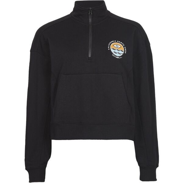 O'Neill O'Neill COVE 1/2 ZIP SWEAT Дамски суитшърт, черно, размер