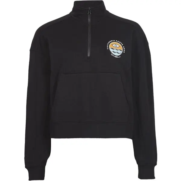 O'Neill O'Neill COVE 1/2 ZIP SWEAT Дамски суитшърт, черно, размер