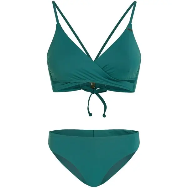 O'Neill O'Neill ESSENTIALS BAAY MAOI Дамски бански от две части, тъмнозелено, размер