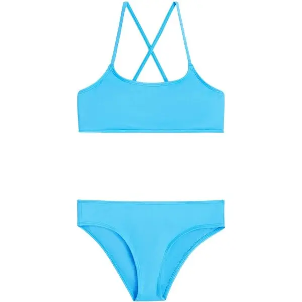 O'Neill O'Neill ESSENTIALS BRALETTE BIKINI SET Момичешки бански, светлосиньо, размер