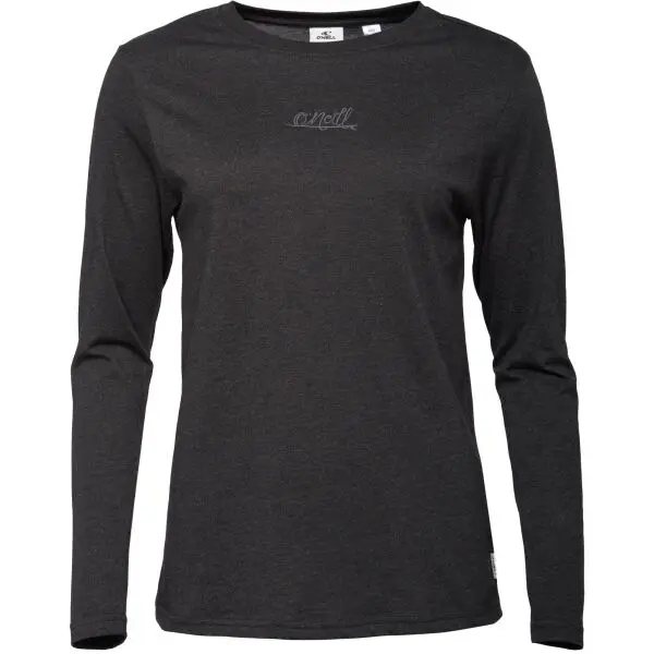 O'Neill O'Neill ESSENTIALS SCRIPT L/SLV Дамска тениска с дълъг ръкав, черно, размер