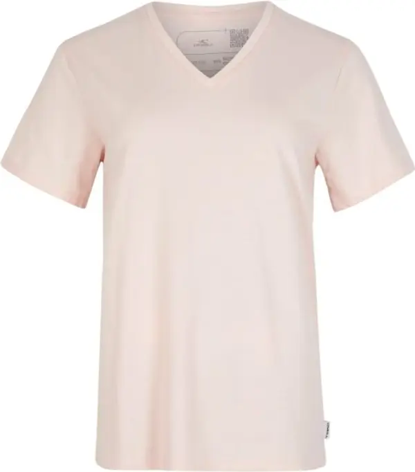 O'Neill O'Neill ESSENTIALS V-NECK T-SHIRT Дамска тениска, бежово, размер