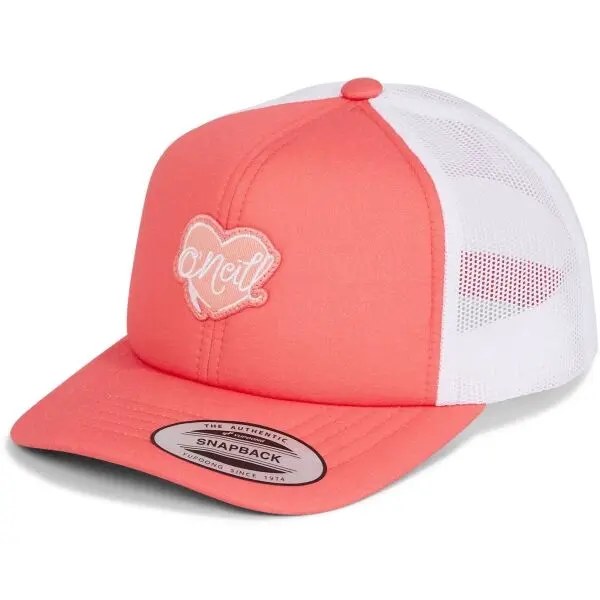 O'Neill O'Neill FLOOD TRUCKER Момичешка шапка с козирка, цвят сьомга, размер UNI