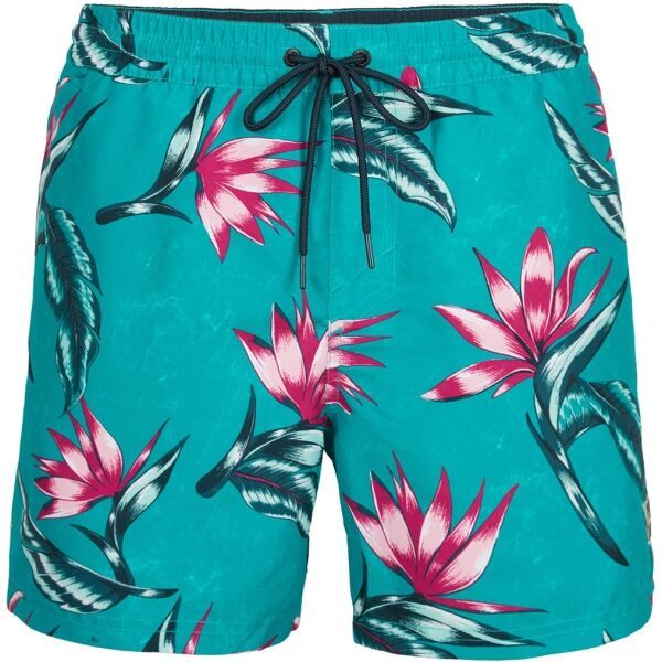 O'Neill O'Neill FLORAL SHORTS Мъжки шорти за плуване, тюркоазено, размер