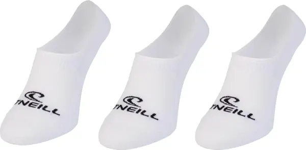 O'Neill O'Neill FOOTIE ONEILL WHITE 3P Универсални чорапи, бяло, размер 35-38