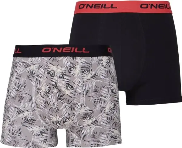 O'Neill O'Neill FROZEN LEAFS 2PACK Мъжки боксерки, черно, размер