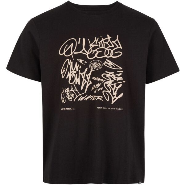 O'Neill O'Neill GRAFFITI T-SHIRT Мъжка тениска, черно, размер