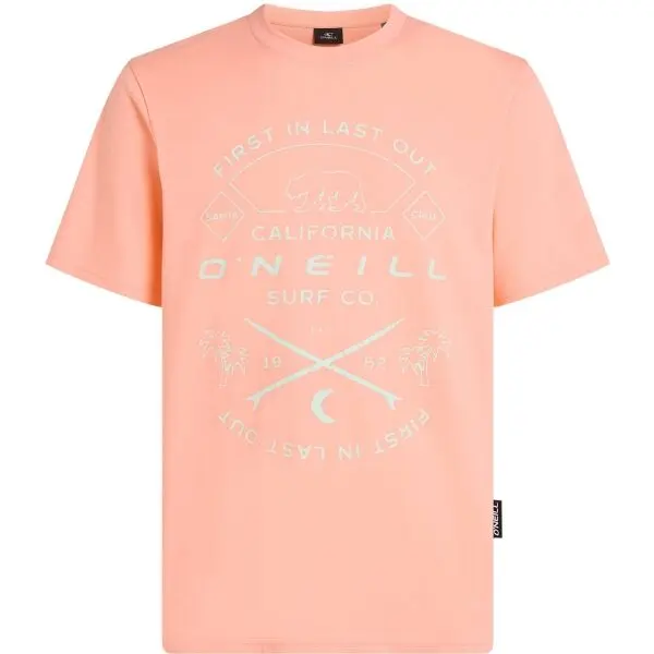 O'Neill O'Neill JACK Мъжка тениска, цвят сьомга, размер