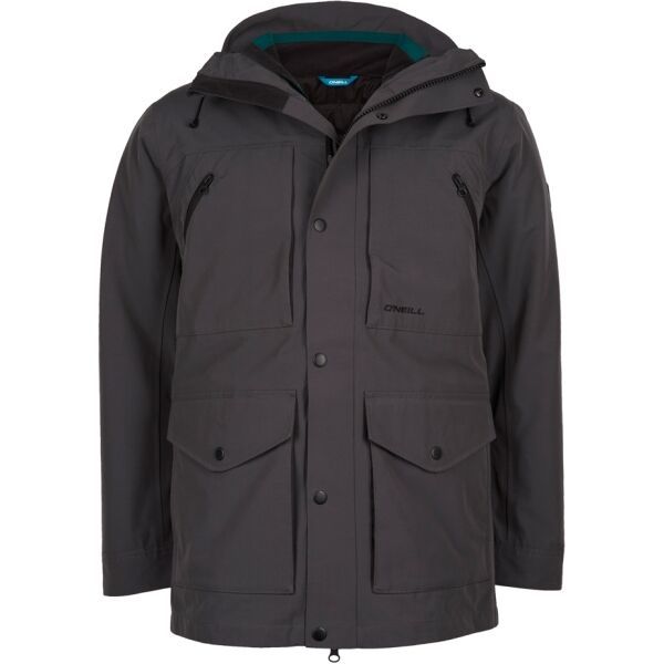 O'Neill O'Neill JOURNEY PARKA 3 IN 1 Мъжко зимно яке, сиво, размер