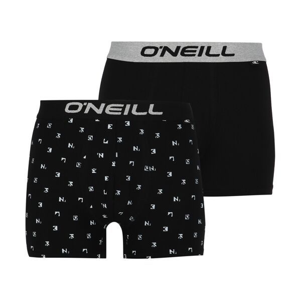 O'Neill O'Neill LOGO PLAIN 2-PACK Мъжки боксерки, черно, размер