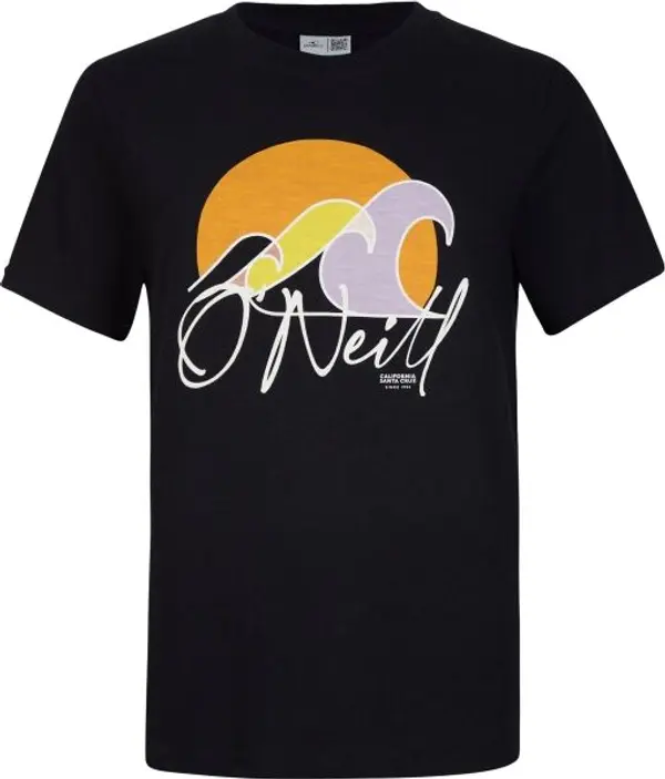 O'Neill O'Neill LUANO GRAPHIC T-SHIRT Дамска тениска, черно, размер