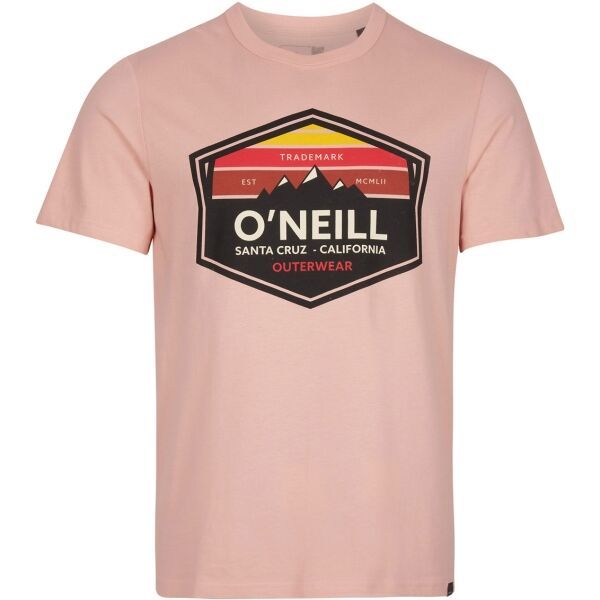 O'Neill O'Neill MTN HORIZON T-SHIRT Мъжка тениска, розово, размер