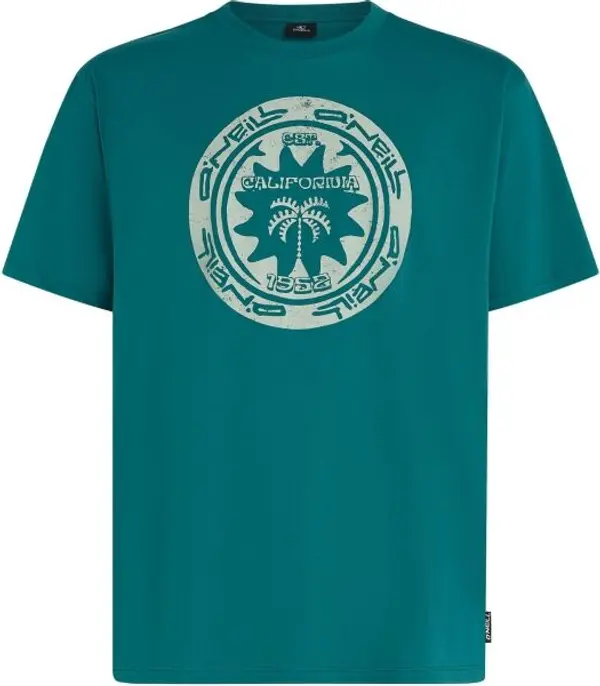 O'Neill O'Neill MUSTHAVE GRAPHIC Мъжка тениска, тъмнозелено, размер