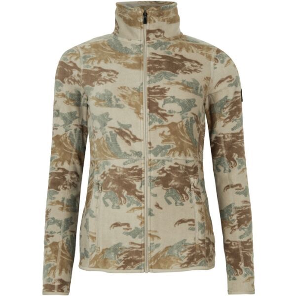 O'Neill O'Neill CLIME AOP FLEECE Дамски  суитшърт, khaki, размер M