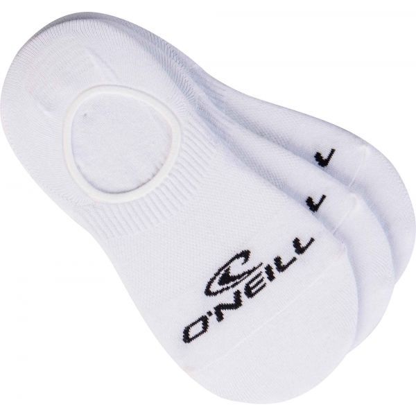 O'Neill O'Neill FOOTIE ONEILL WHITE 3P Универсални чорапи, бяло, размер 35-38