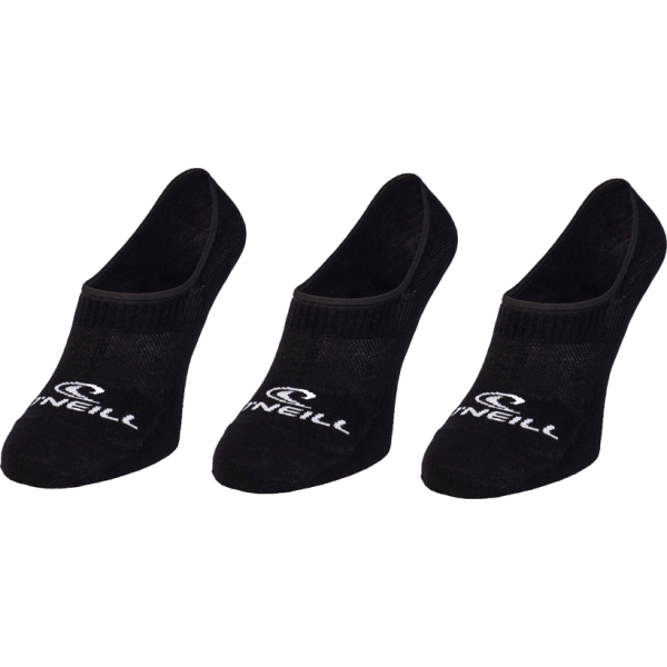 O'Neill O'Neill FOOTIE ONEILL WHITE 3P Универсални чорапи, черно, размер 39-42