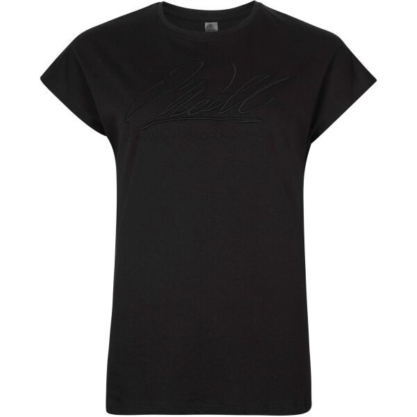 O'Neill O'Neill SCRIPT T-SHIRT Дамска тениска, черно, размер S