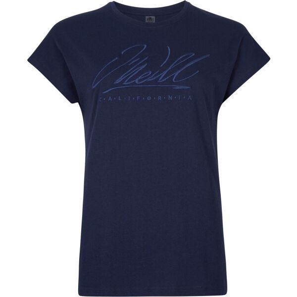 O'Neill O'Neill SCRIPT T-SHIRT Дамска тениска, тъмносин, размер S